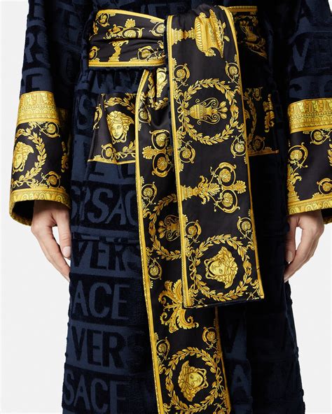 pink versace robe dupe|versace i love baroque bathrobe.